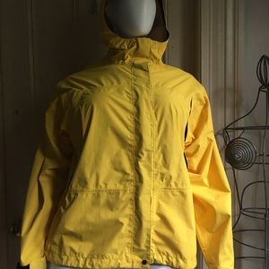Women’s L.L. Bean yellow raincoat